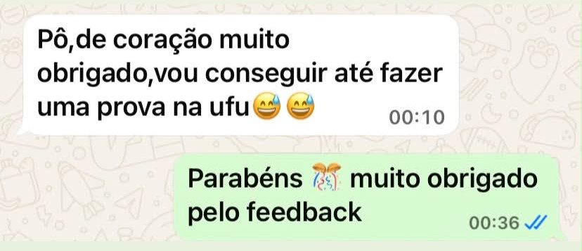 Depoimento de aluno 7