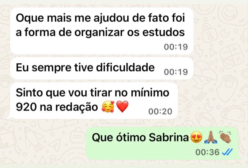 Depoimento de aluno 3