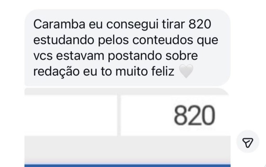 Depoimento de aluno 8