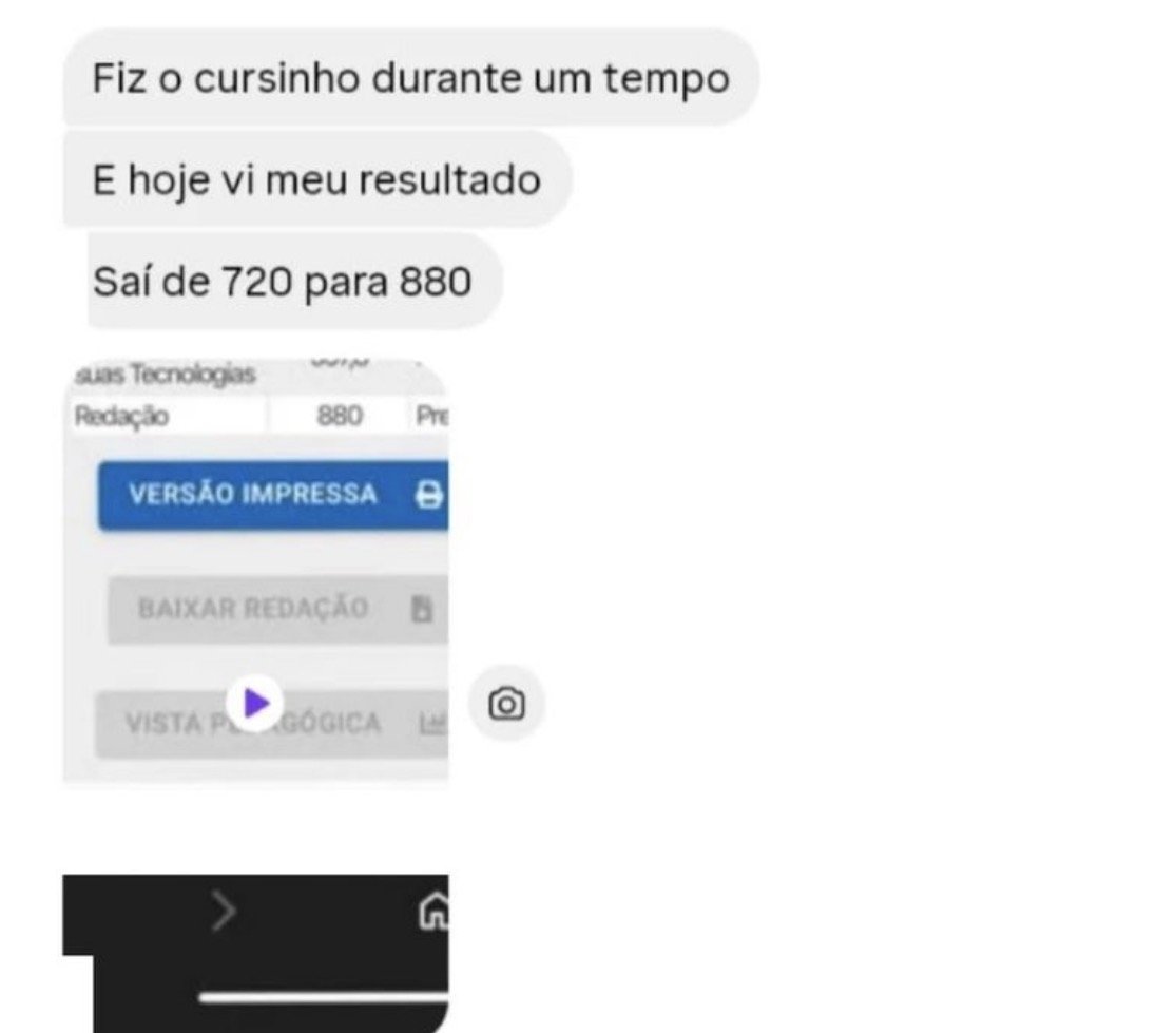 Depoimento de aluno 11