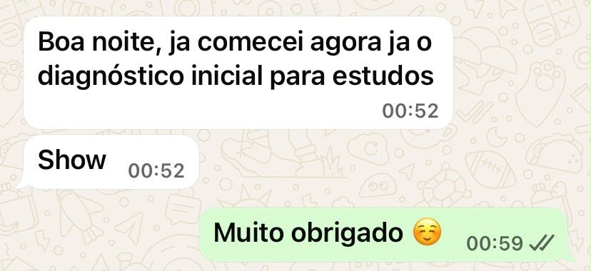 Depoimento de aluno 14